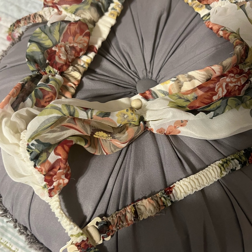 Vintage Floral Victoria Secret Grater Belt